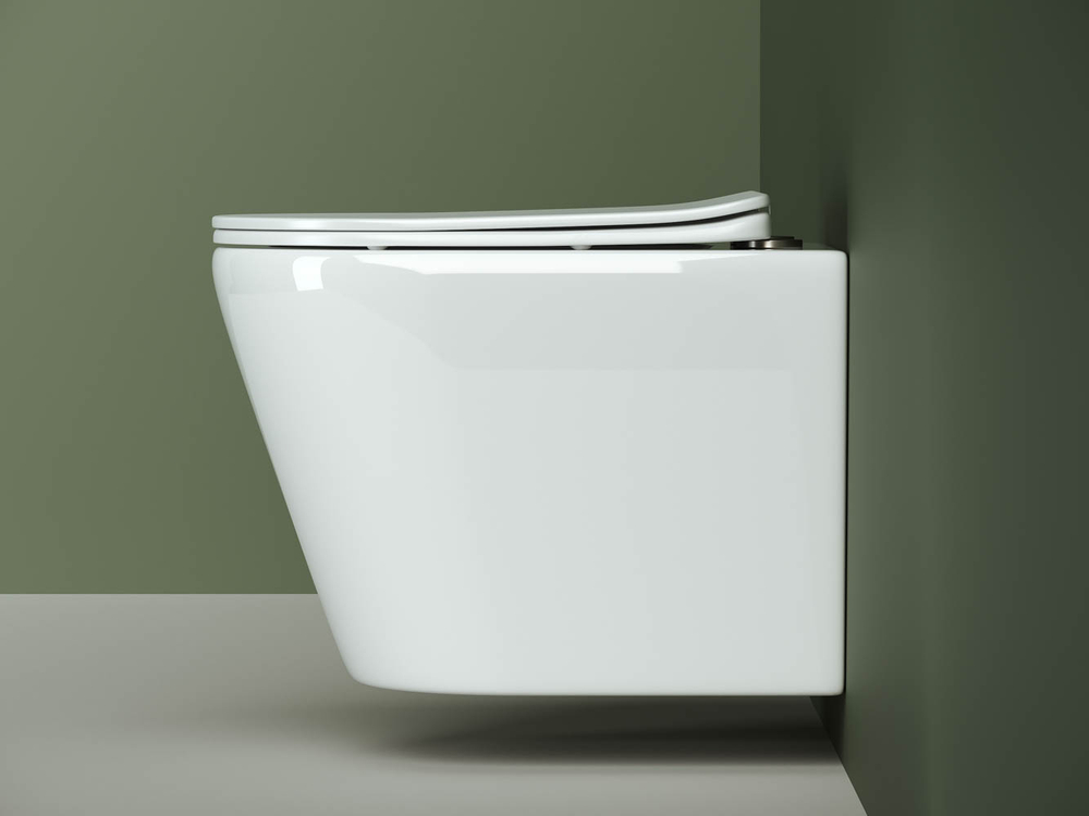Унитаз подвесной Ceramicanova Ореол (Highlight) CN1804