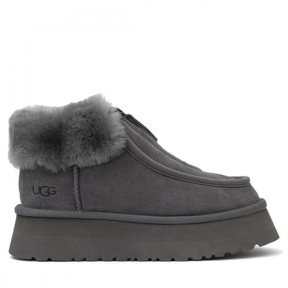 UGG Funkette Platform Boots Grey