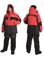 Костюм зимний Alaskan NewPolar 2.0 красный/серый/черный M (куртка+полукомбинезон)