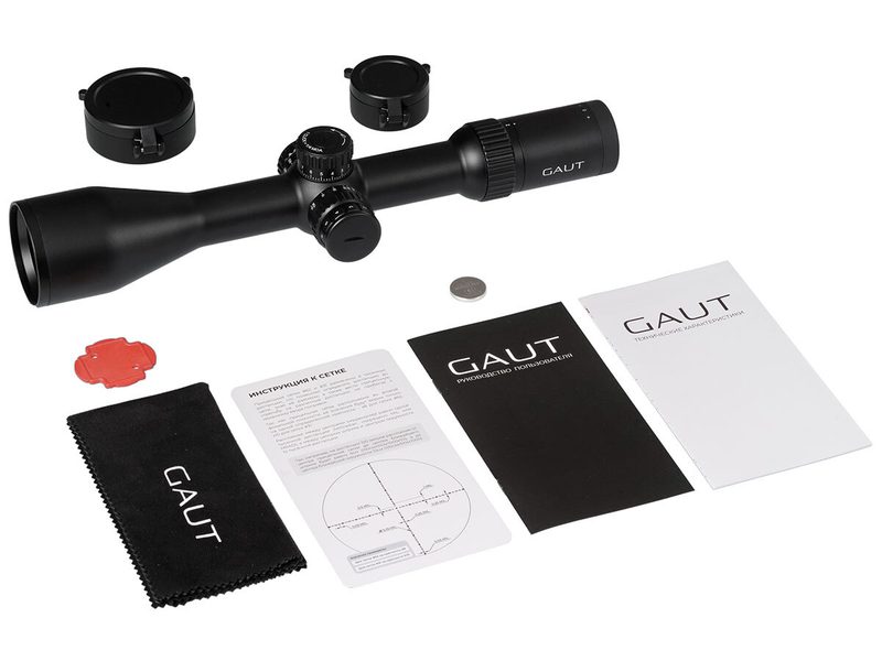 Прицел Gaut Obsidian 2-16x50, SF, сетка 31 (Half MD)