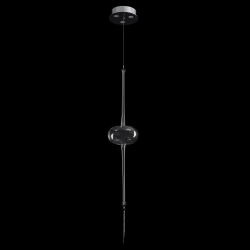 Светильник подвесной Crystal Lux GLASS SP3W LED CHROME