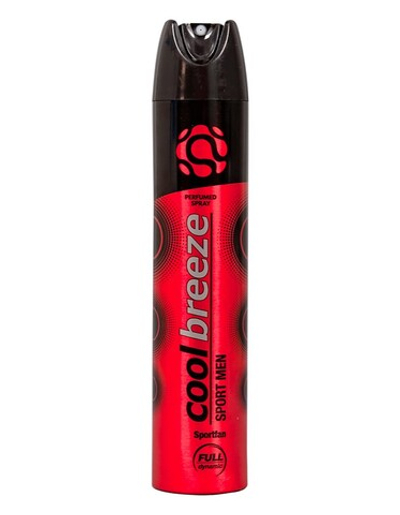 COOL BREEZE Дезодорант мужской Sport Men Quantum Sportfan 200мл