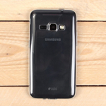 Силиконовый чехол для Samsung Galaxy J1 (2016), 1 мм, 008291-1 Прозрачный