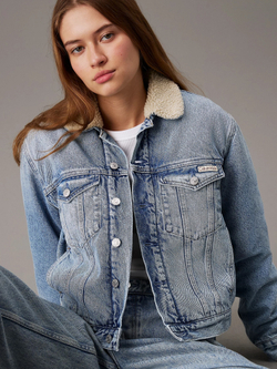 Куртка джинсовая утепленная женская CALVIN KLEIN JEANS