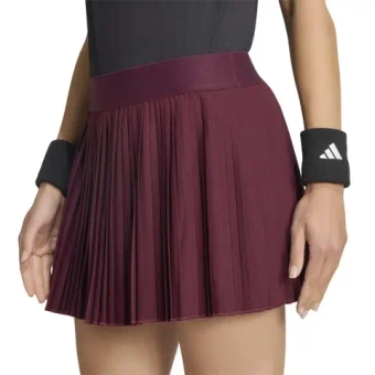 Теннисная юбка Adidas Club Pleated - maroon