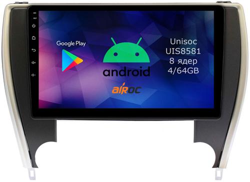 Магнитола для Toyota Camry 2014-2018 (USA) - Airok RM-1117U Android 12, SIM-слот