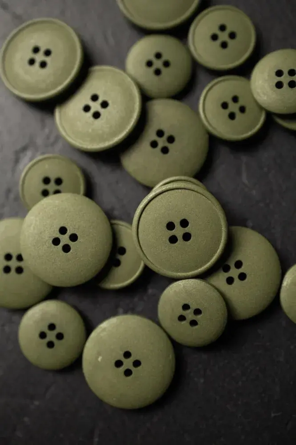 пуговицы HEMP Mid Green 15 мм