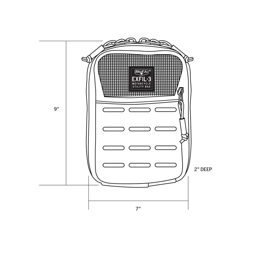 Exfil-3 Bag 2.0 / Черный