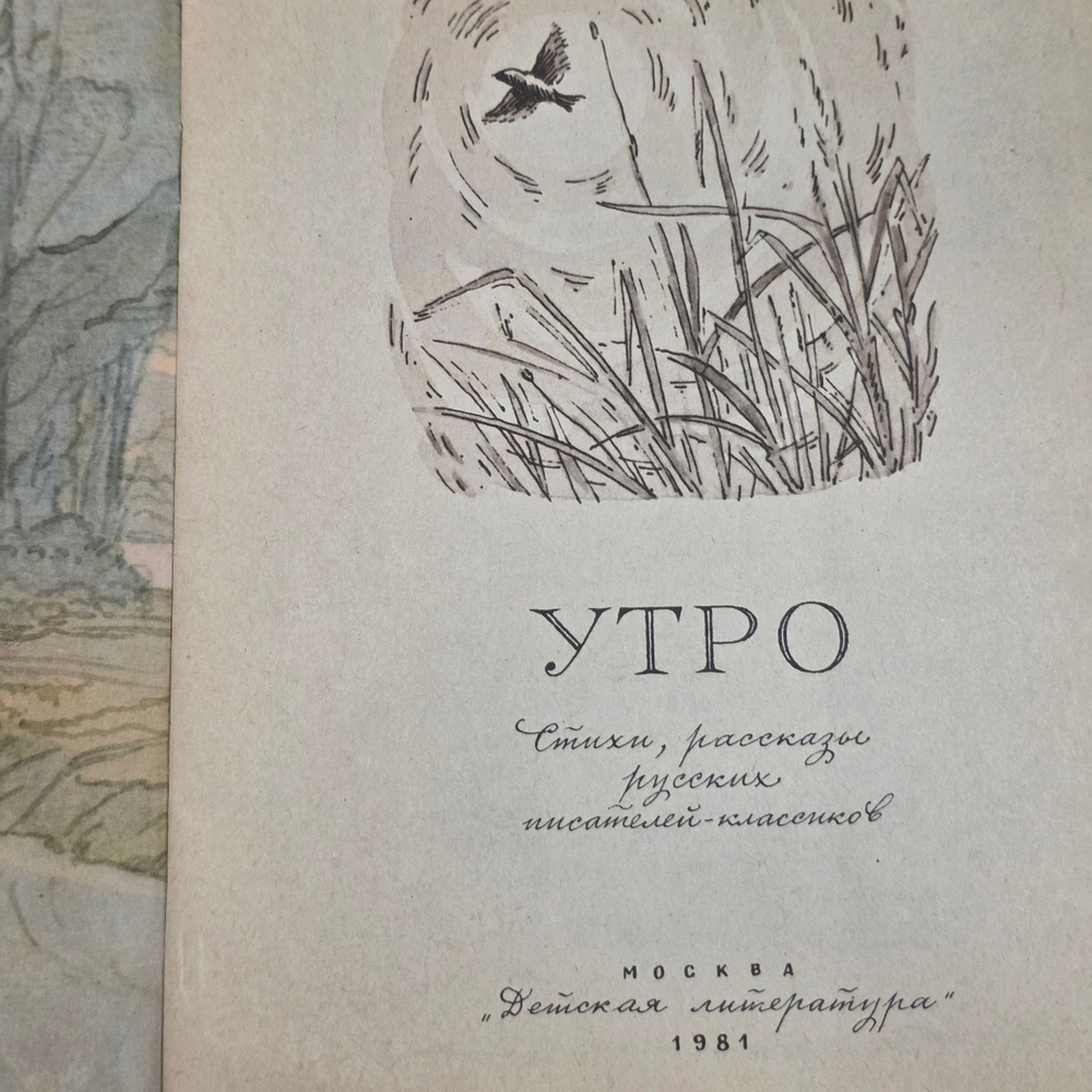 Книга "Утро"