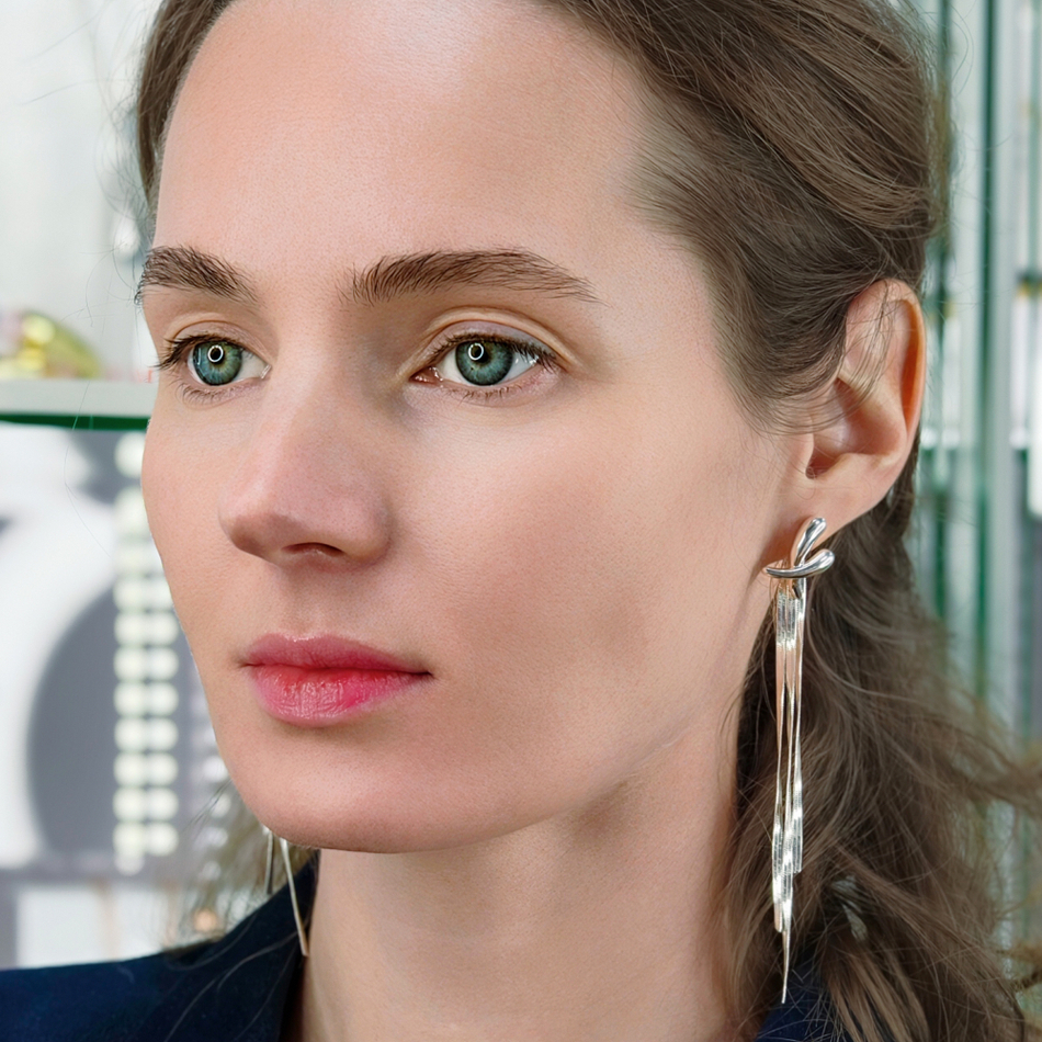 Серьги Fiore Luna ABE30878-03 S