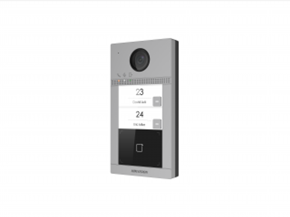 IP вызывная панель на двух абонентов Hikvision DS-KV8213-WME1/C