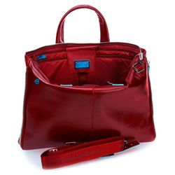 Сумка Piquadro Blue Square красная кожа (CA4021B2/R) 4