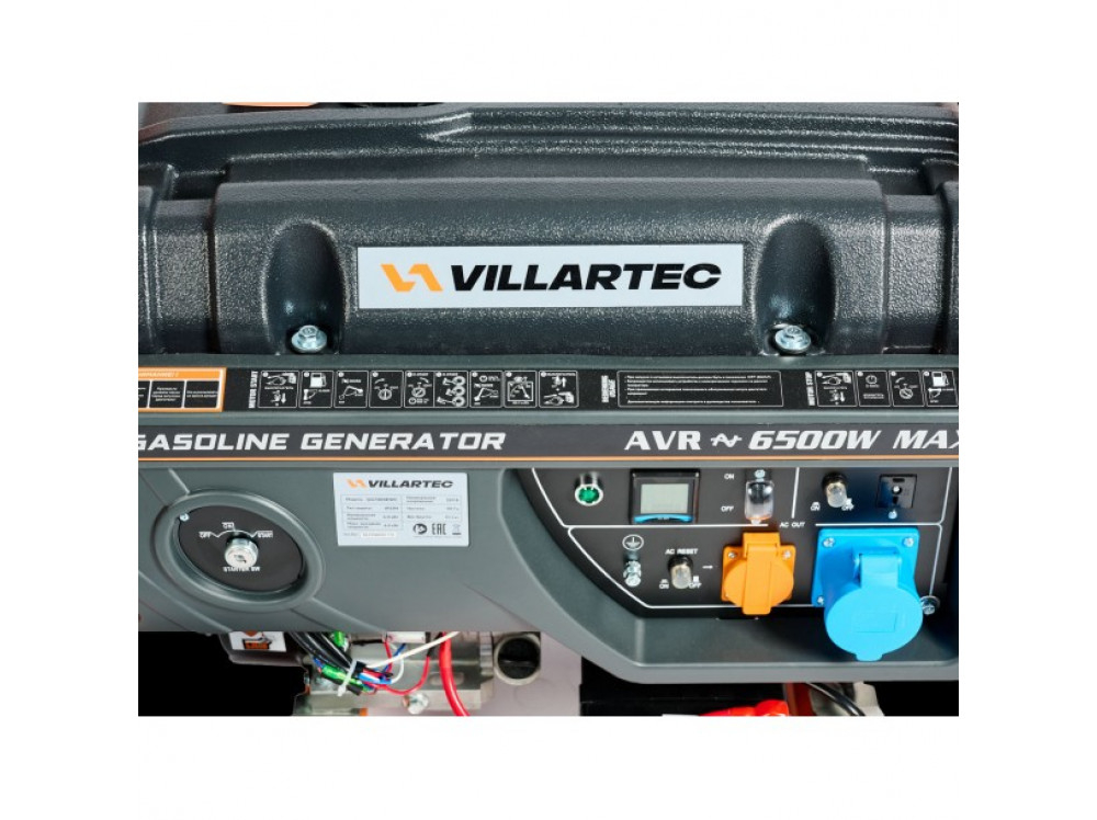 Генератор бензиновый Villartec GG7300ЕВС