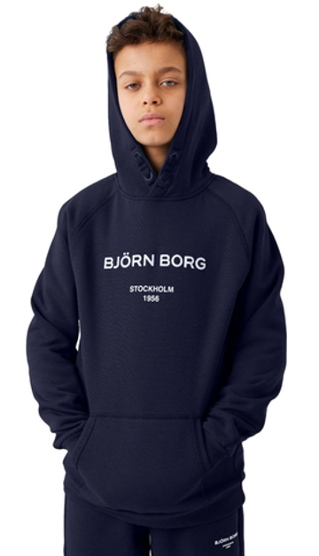 Кофта для мальчика теннисная Björn Borg Hoodie - небесный