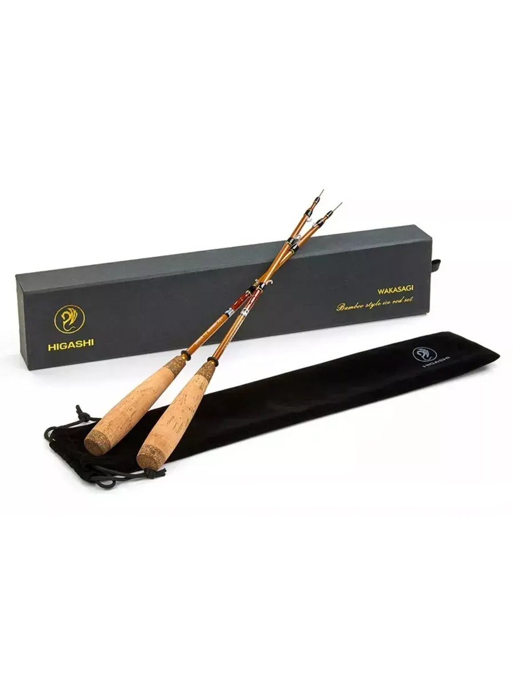 Удилище зимнее Chika 95 Bamboo Style,2 штуки в комплекте