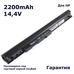 Аккумулятор AnyBatt 2200mAh для ноутбука HP- 250 G3 (G6V85EA) (14,4В)