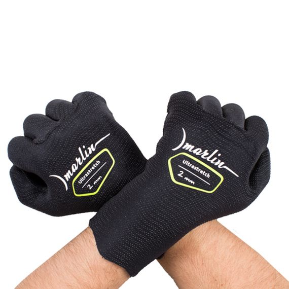 Перчатки Marlin Ultrastretch 3 мм Черные
