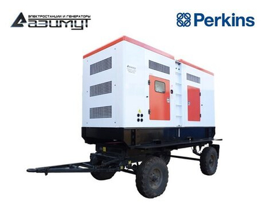 Дизельный генератор Азимут ЭД-480-Т400-1РКМ18 Perkins на шасси в кожухе
