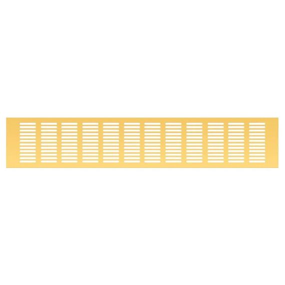 Вентиляционная решетка Благовест 100x800, золото