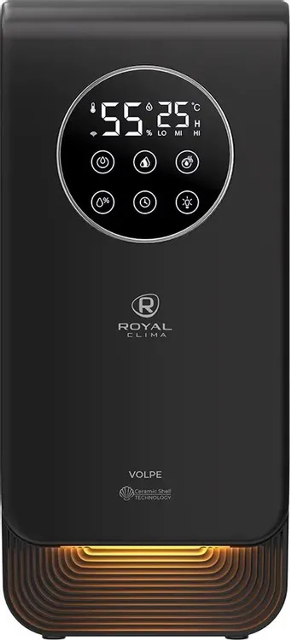 Увлажнитель воздуха Royal Clima RUH-VP500/6.5E-BL 250Вт (ультразвуковой)
