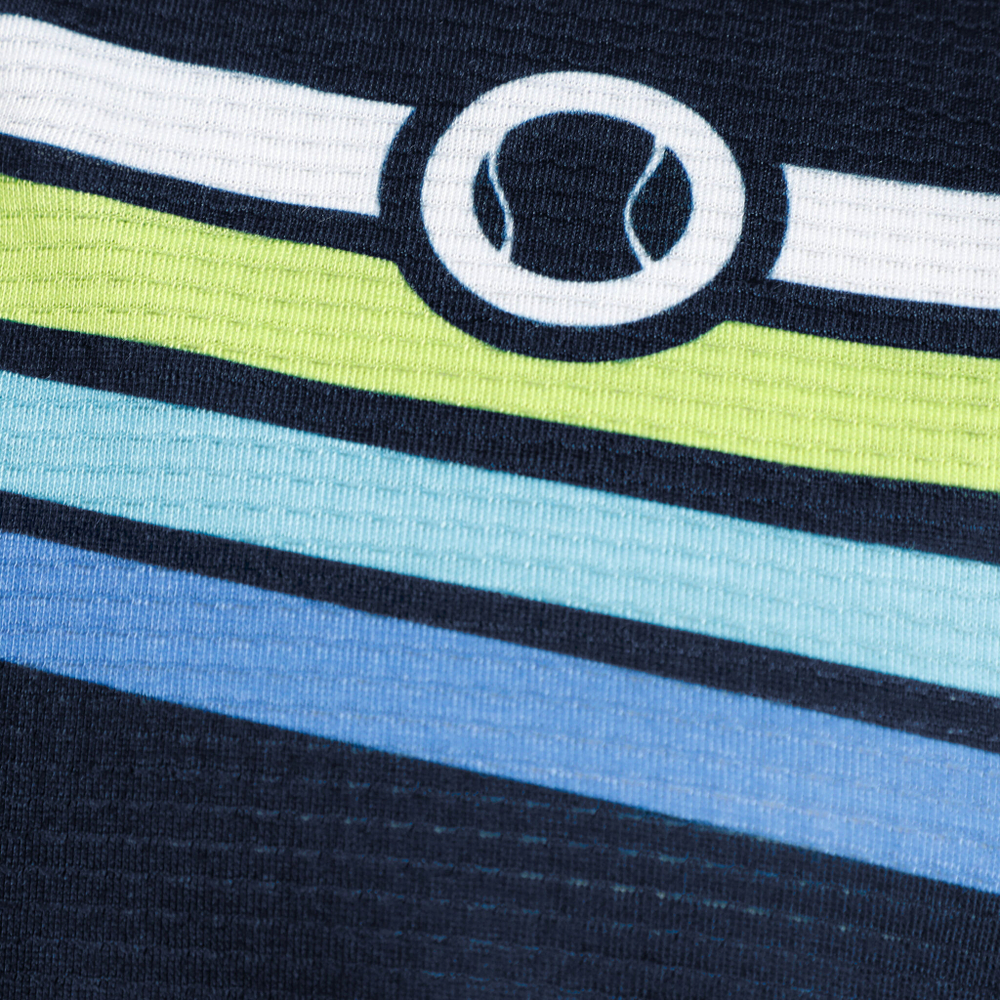Мужское теннисное поло Tennis-Point Long Sleeve Special Edition Men - Dark Blue, Multicoloured