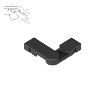Коннектор поворотный для накладного шинопровода A613806R черный Rapid-Accessories Arte Lamp