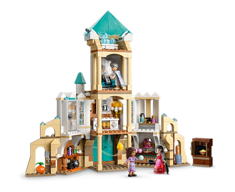 Конструктор Лего Дисней Замок Короля Магнифико | LEGO Disney King Magnifico’s Castle - 43224, 613 деталей (7+)