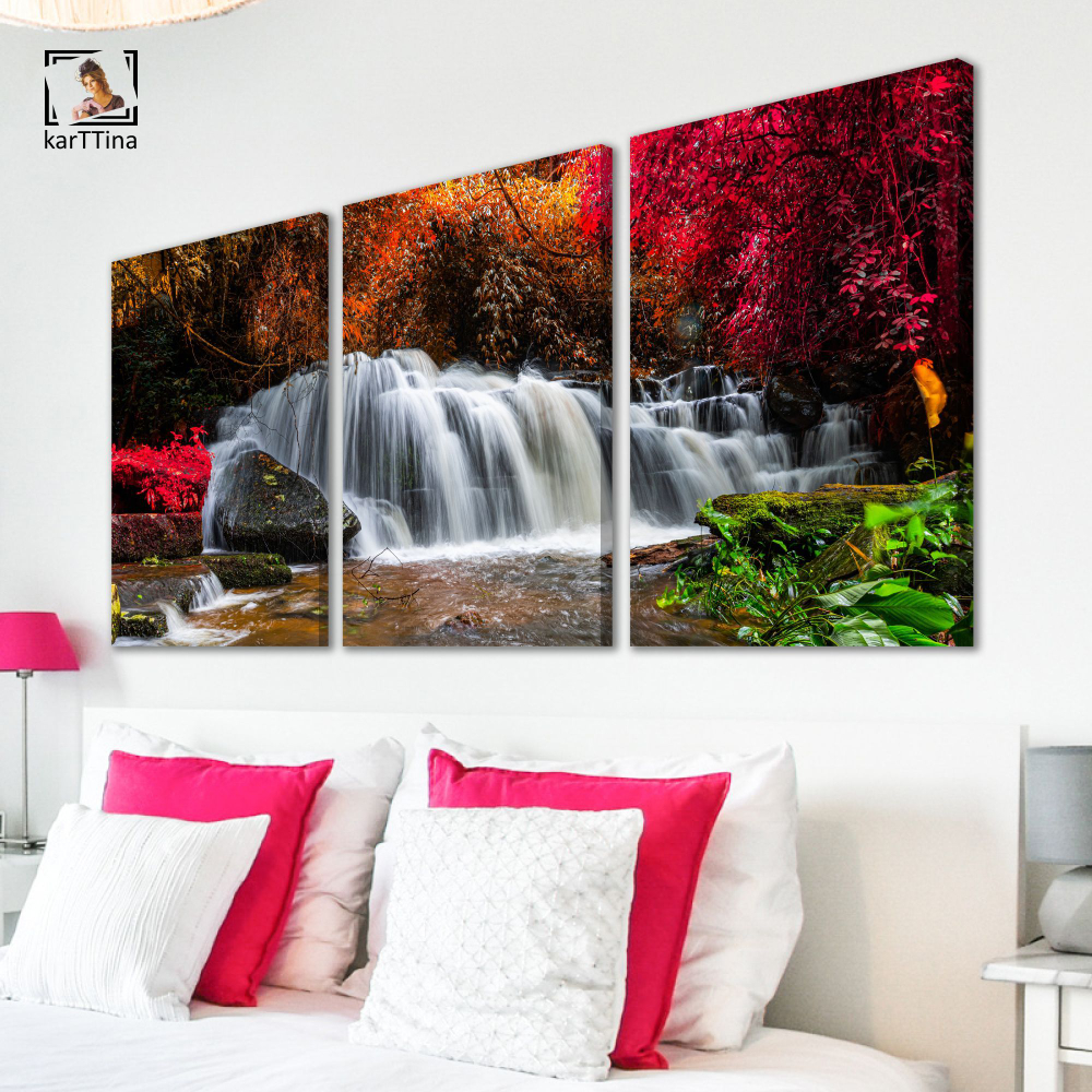 Картина karTTina "ОСЕННЯЯ СВЕЖЕСТЬ", 150 см х 70 см