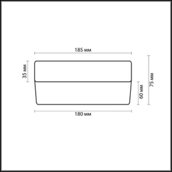 2405/1C DROPS ODL13 508 никель Н/п светильник IP44 E14 60W 220V PRESTO