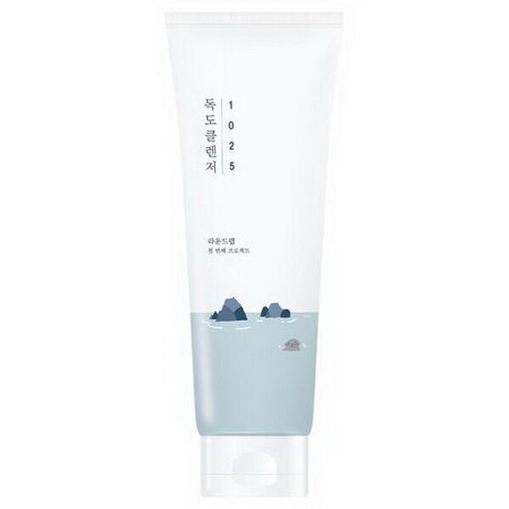 Мягкая пенка для умывания с морской водой Round Lab 1025 Dokdo Cleanser, 240мл