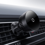 Автомобильный держатель с беспроводной зарядкой Baseus MagPro Series Magnetic Air Vent Version MS 15W (MagSafe)