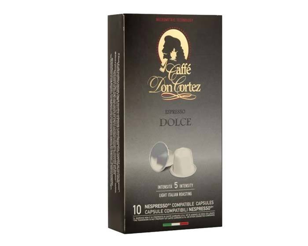 Кофе в капсулах Carraro Don Cortez Dolce