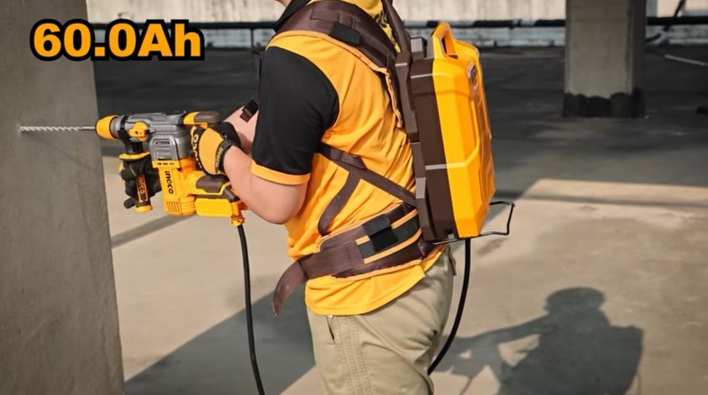 Ранцевая аккумуляторная батарея INGCO FBLI241110 INDUSTRIAL 60 Ач