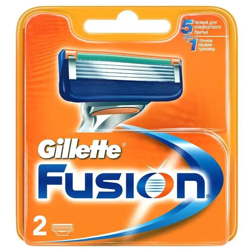 Кассеты сменные для бритья 2шт Gill Fusion