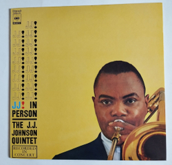 Винтажная виниловая пластинка LP The J.J. Johnson Quintet J. J. In Person (Japan 1980) (No Obi)
