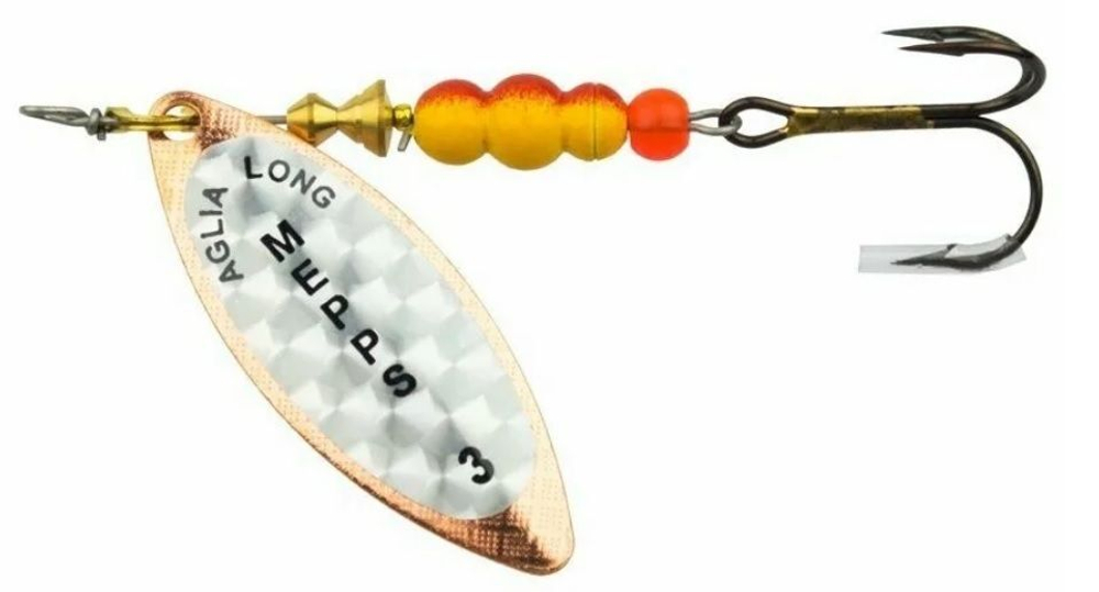 Блесна для рыбалки вращающаяся Mepps AGLIA LONG RAINBO