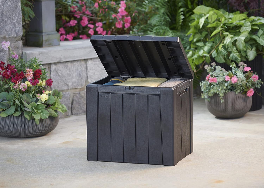 Пластиковый сундук Keter Urban Box 113 л graphite