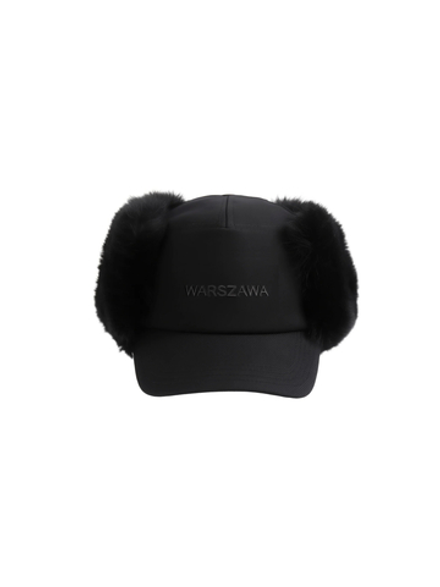 Бейсболка-шапка MISBHV Warszawa Sankt Moritz Fur Cap Black