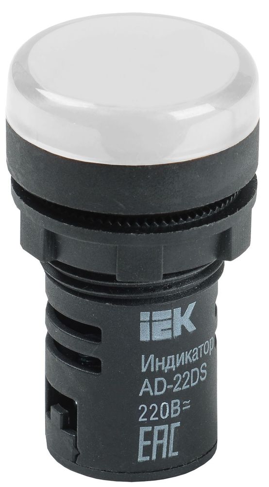 Лампа AD16DS(LED)матрица d=16мм белый 230В AC IEK Лампа AD16DS(LED)матрица d=16мм белый 230В AC IEK