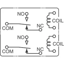 Реле электромагнитное ACT512 12VDC
