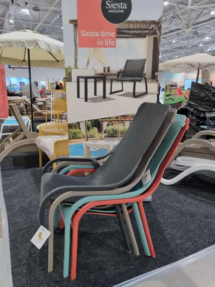 Уличное кресло Net Lounge белое