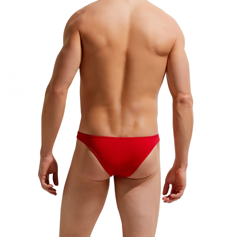 Хлопковые мужские трусы-бразилиана Modern Essentials Brazilian Slip (Размер: L) (Цвет: белый)