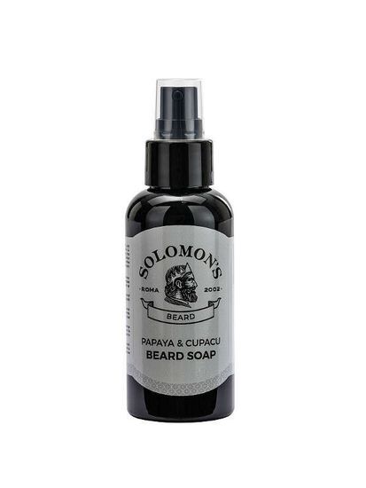 Мыло для бороды Solomon's Beard Papaya and Cupacu 100 мл