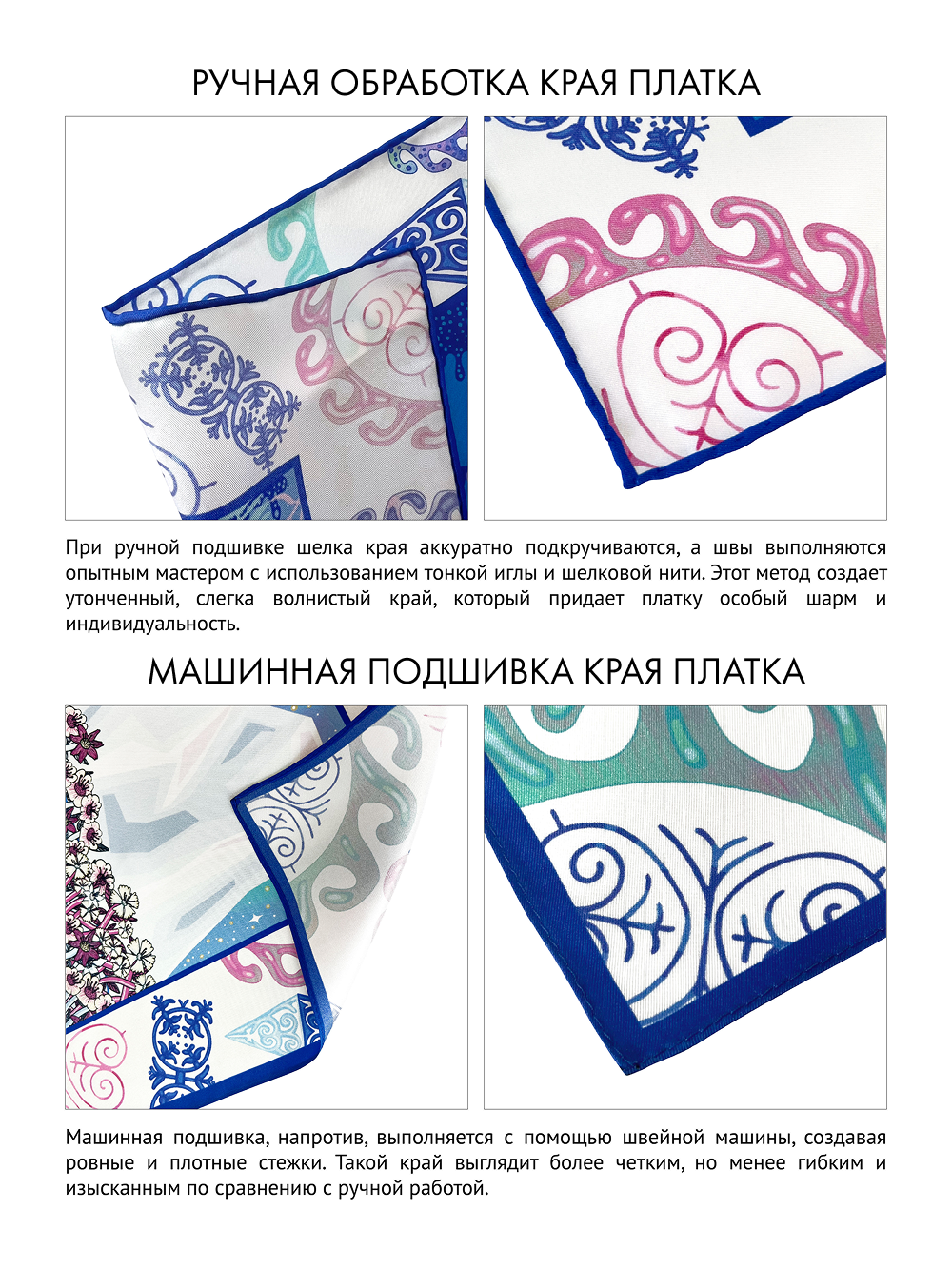 Платок «Весна в Арктике»