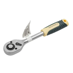 Трещотка реверсивная с резиновой ручкой 1/2'' RockForce##Rock FORCE RF-80242W