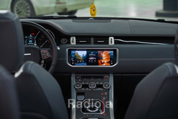 Магнитола для Range Rover Evoque 2015-2018 (HARMAN) - RDL-1666-16+ монитор 10.25" на Android 13, Быстрая, CarPlay, 4G SIM-слот