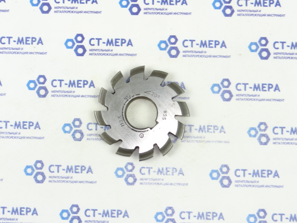 Фреза дисковая зуборезная М2.5 №2 HSS Z=12 dпос=22 D=70