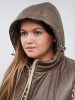 Жилет "Кросс" кофе