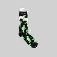  Носки Ripndip Alien Dance Party артикул:RND9619 - купить в магазине Дайс