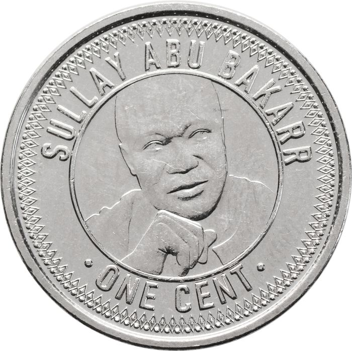 1 цент 2022 Сьерра-Леоне, Сулай Абу Баккар